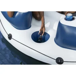 Bestway Piscina Y Spa-Isla hinchable Hydro-Force 239x63,5 cm