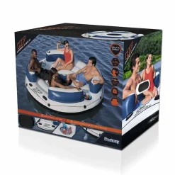Bestway Piscina Y Spa-Isla hinchable Hydro-Force 239x63,5 cm