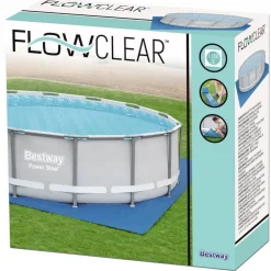 Bestway Lona para suelo de piscina Flowclear 488x488 cm Outlet
