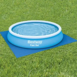 Bestway Piscina Y Spa-Lona para suelo de piscina Flowclear 396x396 cm
