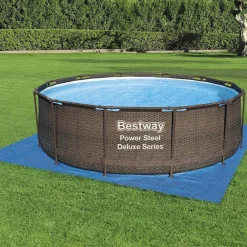 Bestway Piscina Y Spa-Lona para suelo de piscina Flowclear 396x396 cm