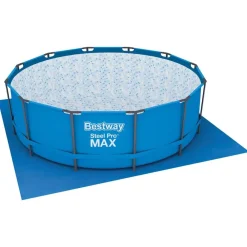 Bestway Piscina Y Spa-Lona para suelo de piscina Flowclear 396x396 cm