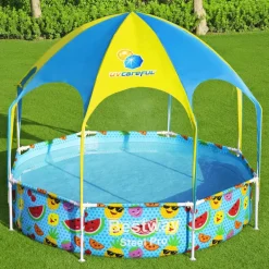 Bestway Piscina Y Spa-Piscina desmontable para niños Steel Pro UV Careful 244x51 cm