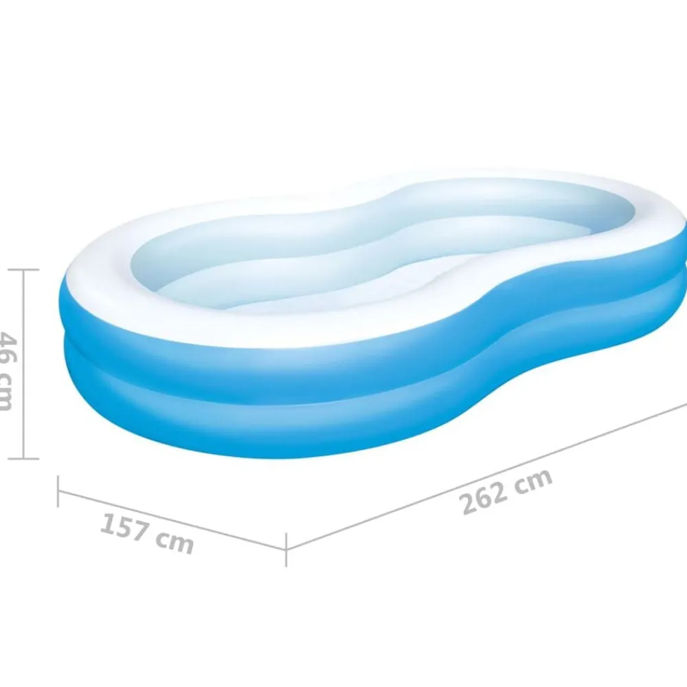 Bestway Piscina familiar Big Lagoon 262x157x46 cm Sale