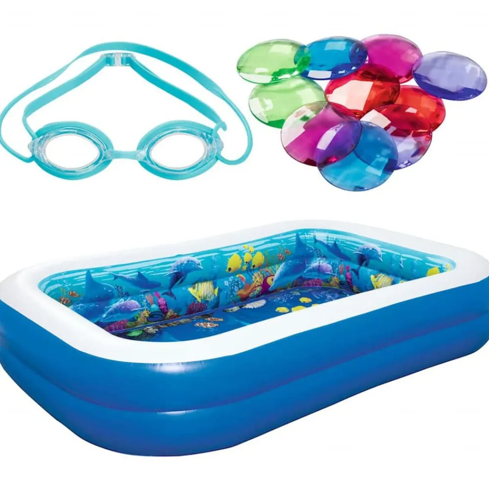 Bestway Piscina Y Spa-Piscina hinchable Undersea Adventure 54177
