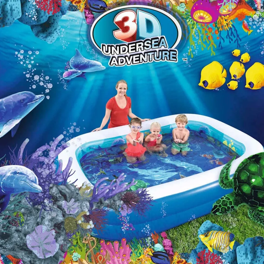 Bestway Piscina Y Spa-Piscina hinchable Undersea Adventure 54177