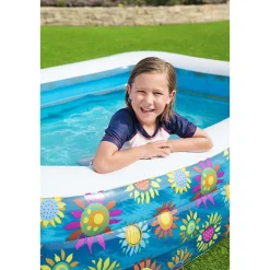Bestway Piscina Y Spa-Piscina hinchable infantil azul 229x152x56 cm
