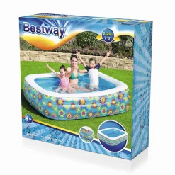 Bestway Piscina Y Spa-Piscina hinchable infantil azul 229x152x56 cm