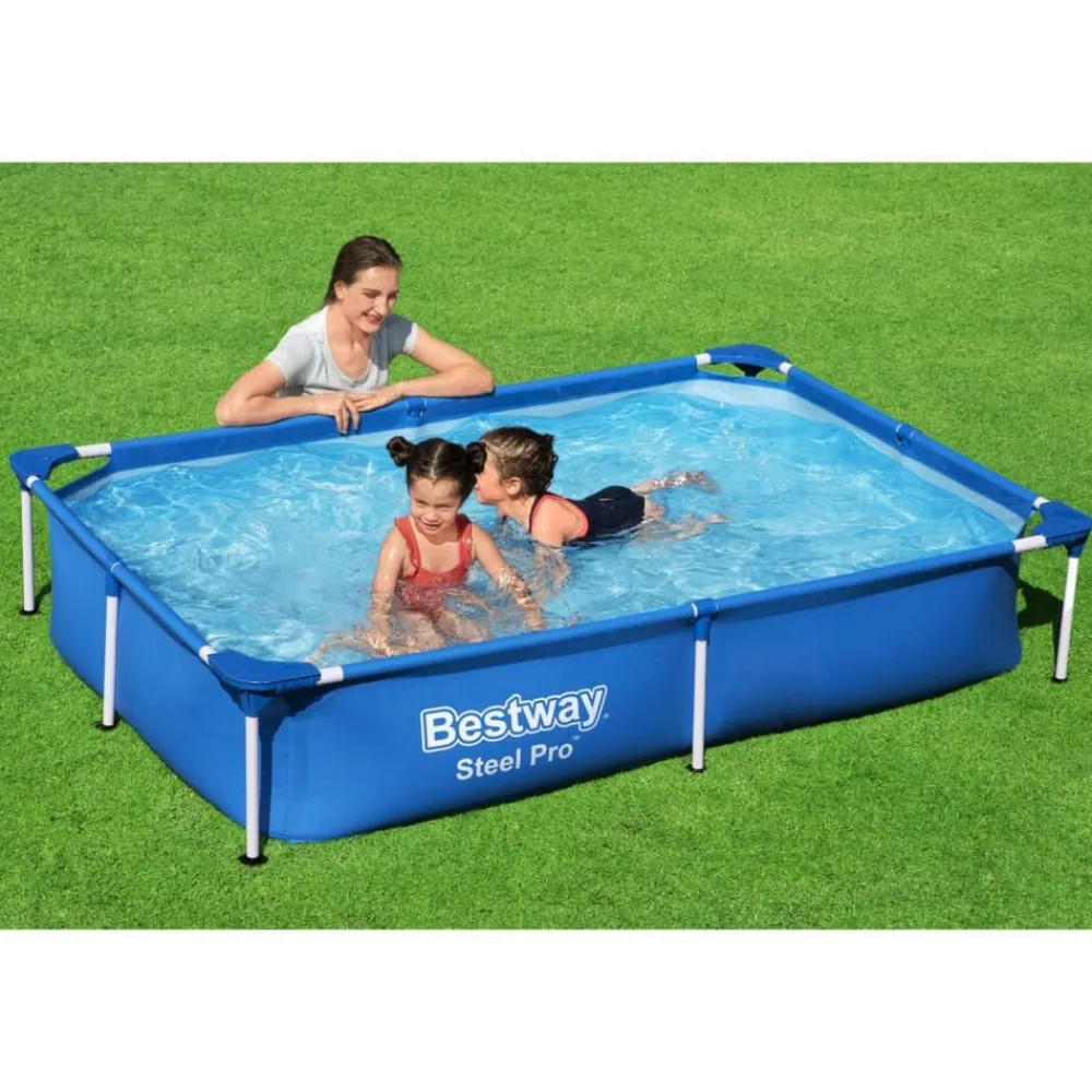 Bestway Piscina Steel Pro 221x150x43 cm