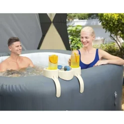 Bestway Piscina Y Spa-Portabebidas Lay-Z-Spa