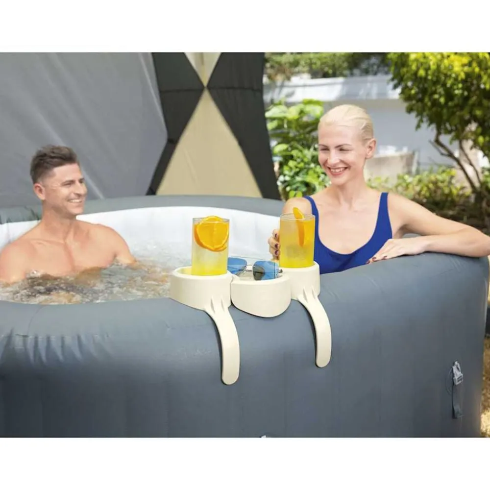 Bestway Piscina Y Spa-Portabebidas Lay-Z-Spa
