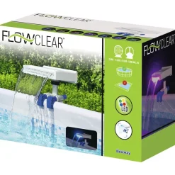 Bestway Piscina Y Spa-Relajante Cascada relajante LED