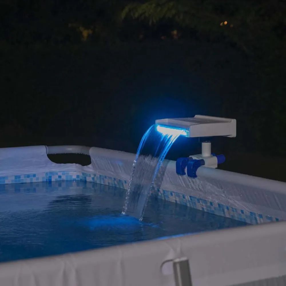 Bestway Piscina Y Spa-Relajante Cascada relajante LED