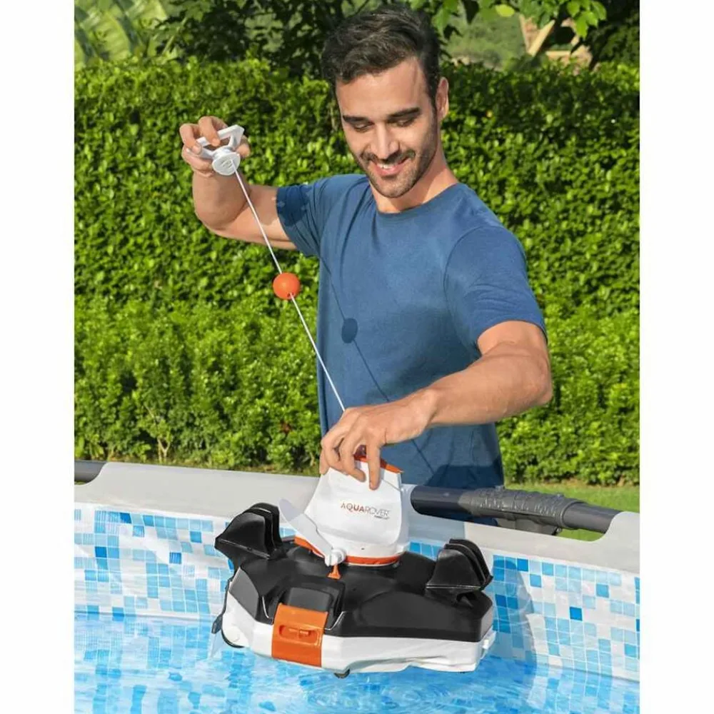 Bestway Piscina Y Spa-Robot de limpieza de piscinas AquaRover Flowclear