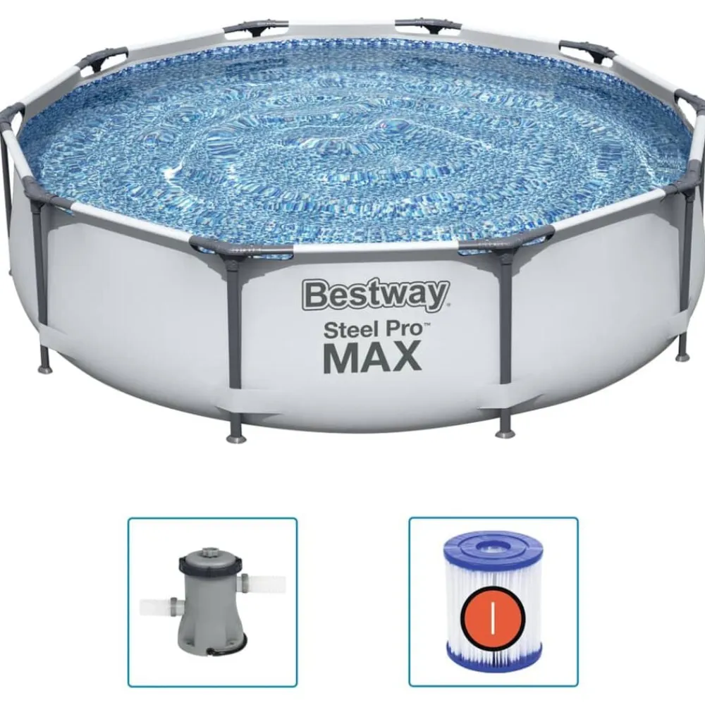Bestway Set de piscina Steel Pro MAX 305x76 cm Online
