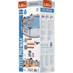 Bestway Set de piscina Steel Pro MAX 305x76 cm Online
