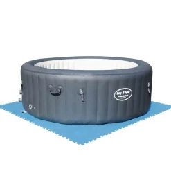 Bestway Piscina Y Spa-Suelo protector para piscina 8 uds azul