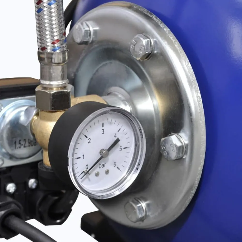 vidaXL Bomba De Jardín Eléctrica 1200W Azul New