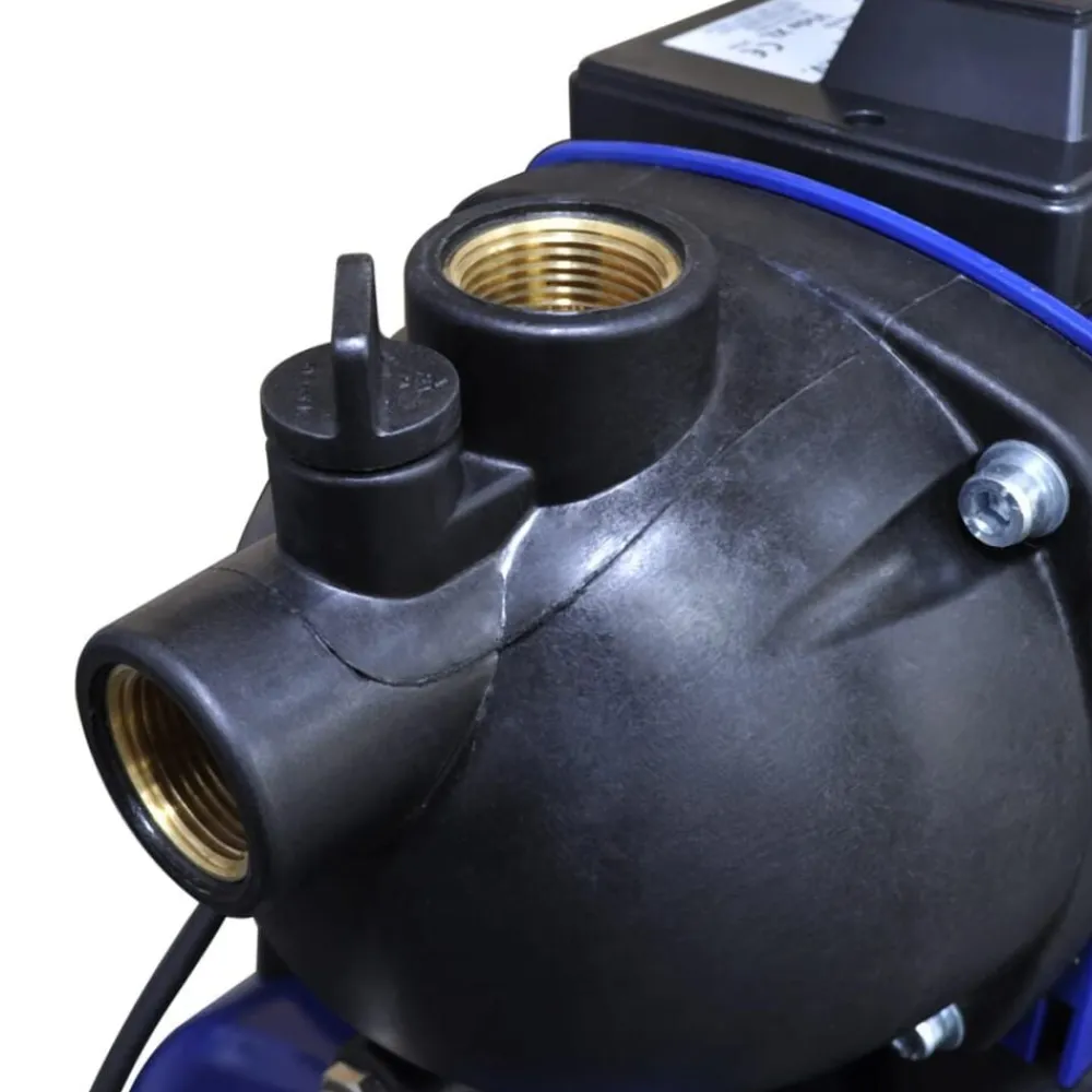 vidaXL Bomba De Jardín Eléctrica 1200W Azul New