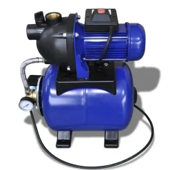 vidaXL Bomba De Jardín Eléctrica 1200W Azul New