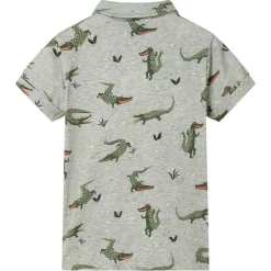 vidaXL Ropa Y Accesorios-Camisa infantil caqui claro melange 104