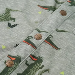 vidaXL Ropa Y Accesorios-Camisa infantil caqui claro melange 104