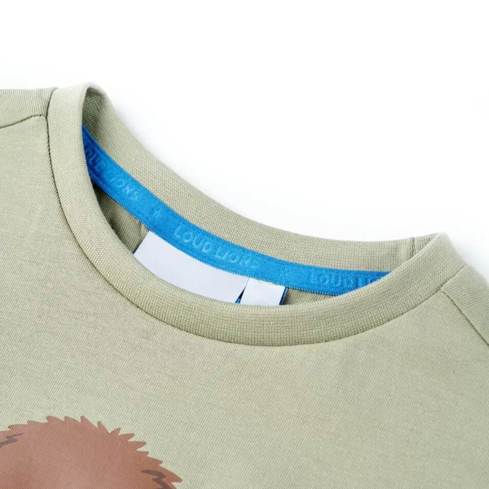 vidaXL Ropa Y Accesorios-Camiseta de manga corta infantil claro 116
