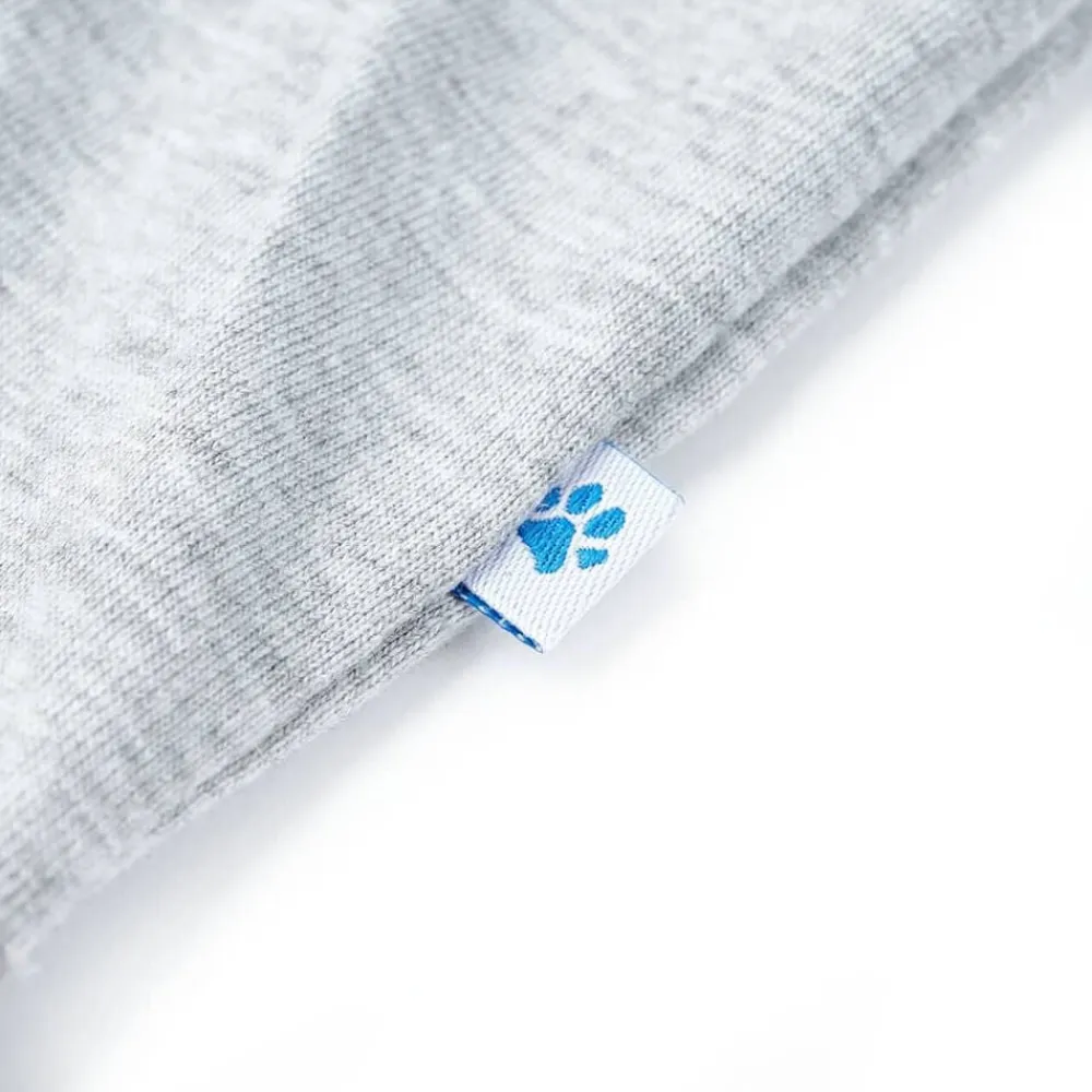 vidaXL Camiseta de manga corta infantil 140 Gris Discount
