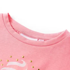 vidaXL Ropa Y Accesorios-Camiseta de niños brillante fluorescente 92