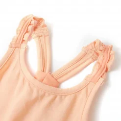 vidaXL Camiseta de tirantes infantil claro 116 Naranja Best