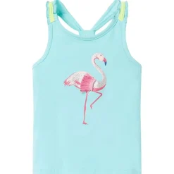 vidaXL Camiseta de tirantes infantil verde claro 116 Menta Discount