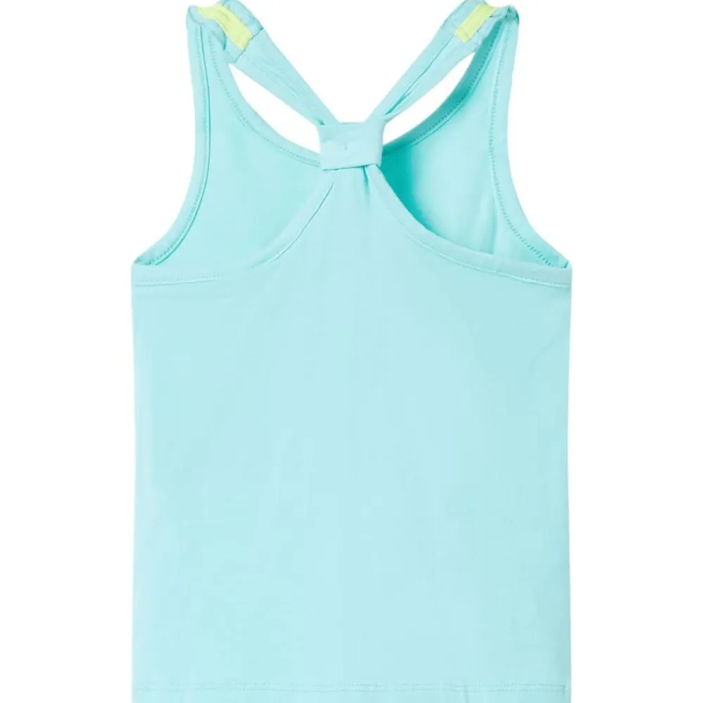 vidaXL Camiseta de tirantes infantil verde claro 116 Menta Discount