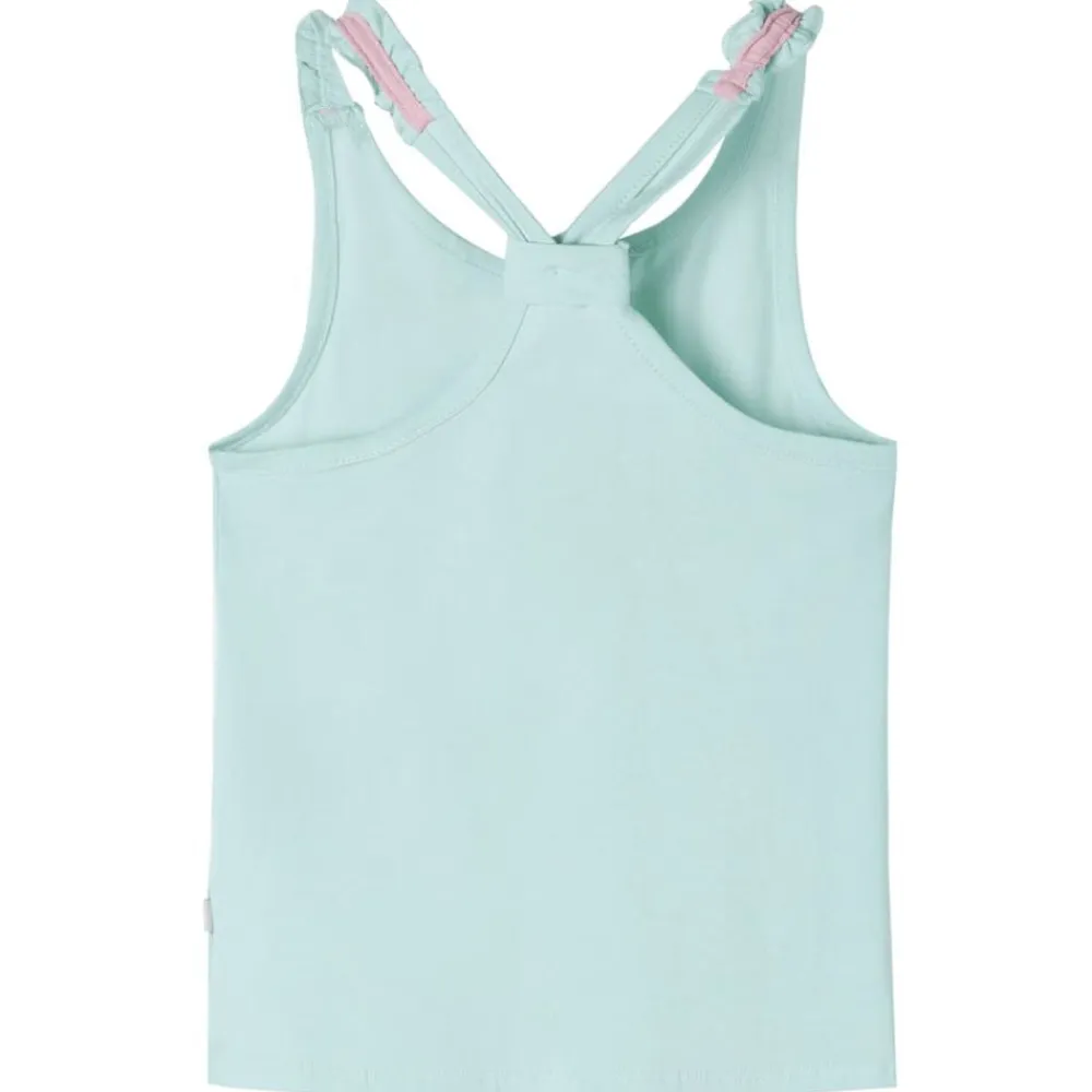 vidaXL Camiseta de tirantes infantil verde claro 116 Menta Online