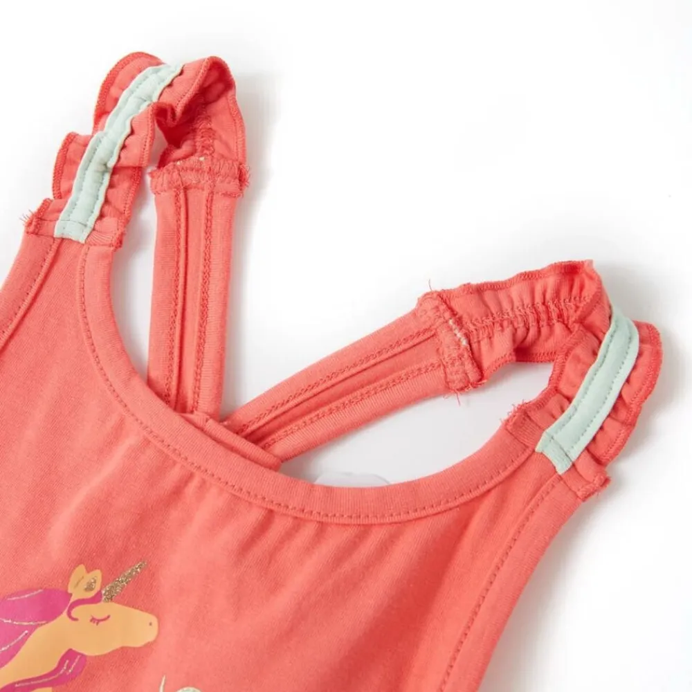vidaXL Ropa Y Accesorios-Camiseta de tirantes infantil color 116