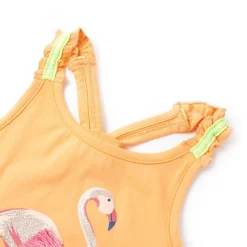 vidaXL Camiseta de tirantes infantil 104 Naranja Best