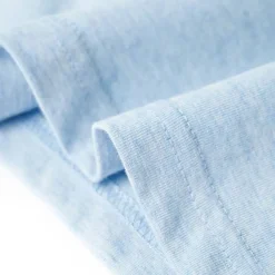 vidaXL Ropa Y Accesorios-Camiseta de tirantes infantil azul suave mélange 104