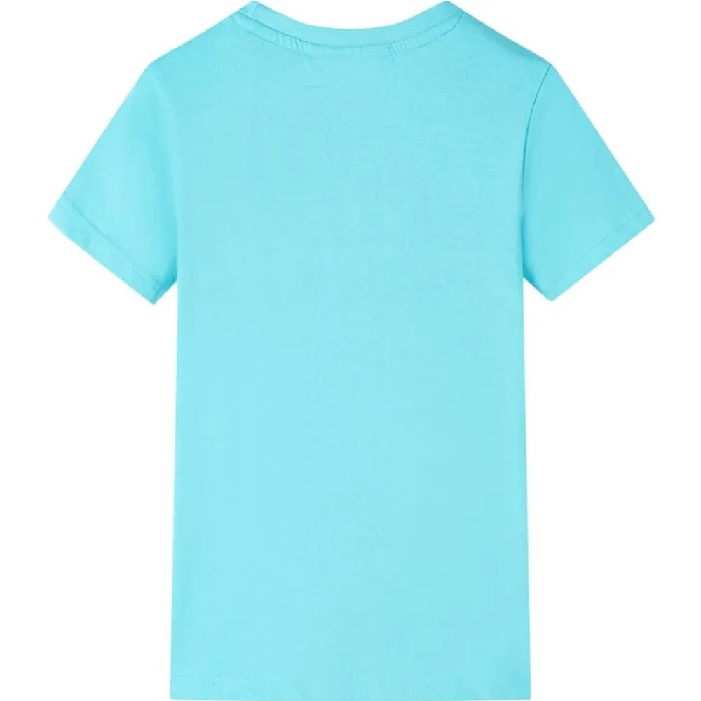 vidaXL Ropa Y Accesorios-Camiseta infantil aguamarina 116