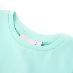 vidaXL Ropa Y Accesorios-Camiseta infantil aguamarina claro 92