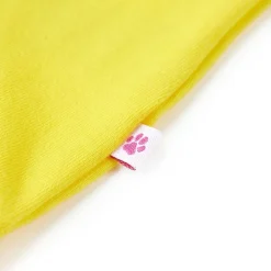 vidaXL Camiseta infantil brillante 140 Amarillo Discount
