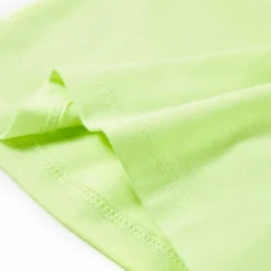 vidaXL Camiseta infantil fluorescente 116 Amarillo Discount
