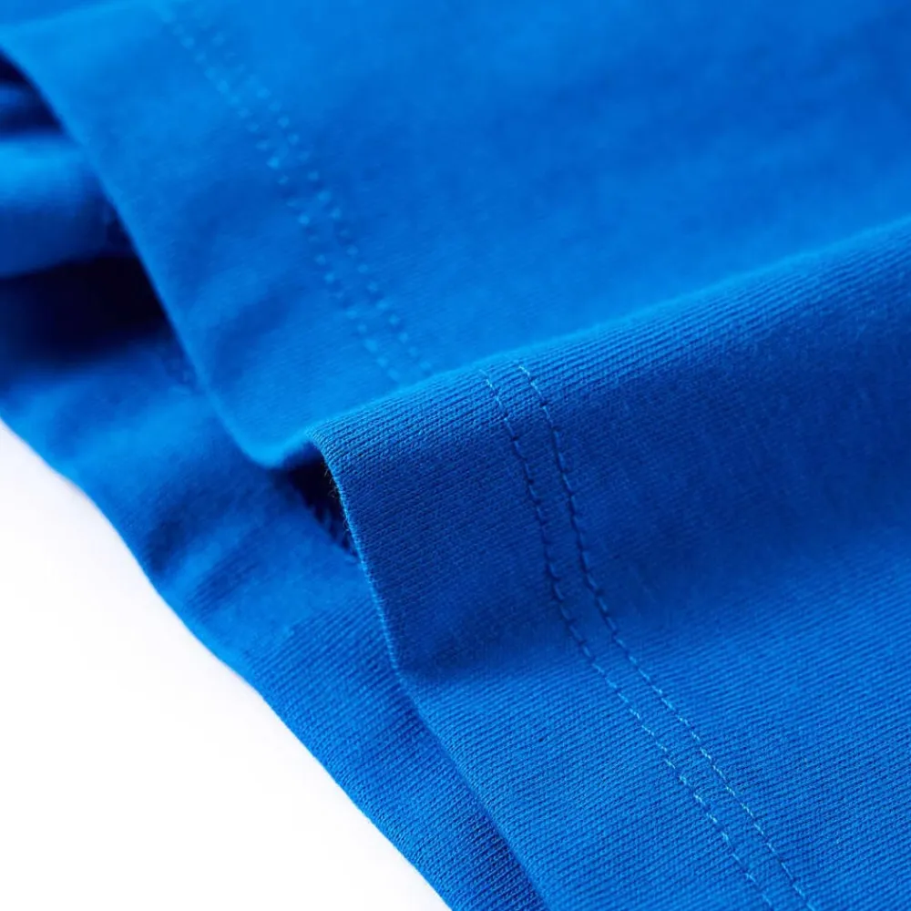 vidaXL Ropa Y Accesorios-Camiseta infantil azul chillón 116