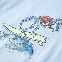 vidaXL Ropa Y Accesorios-Camiseta infantil azul claro 128