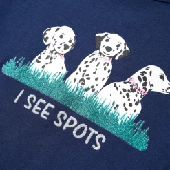 vidaXL Ropa Y Accesorios-Camiseta infantil marino 116