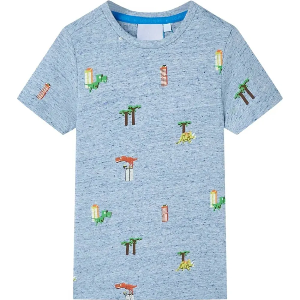 vidaXL Ropa Y Accesorios-Camiseta infantil mélange 104