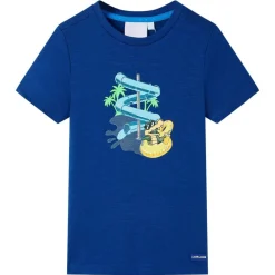 vidaXL Ropa Y Accesorios-Camiseta infantil oscuro 128