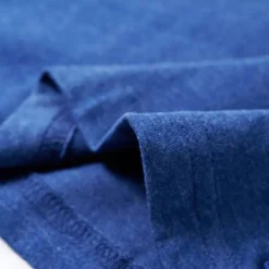 vidaXL Camiseta infantil mélange 116 Azul oscuro Outlet