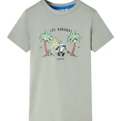 vidaXL Ropa Y Accesorios-Camiseta infantil claro 140