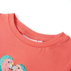 vidaXL Camiseta infantil color 104 Coral Online