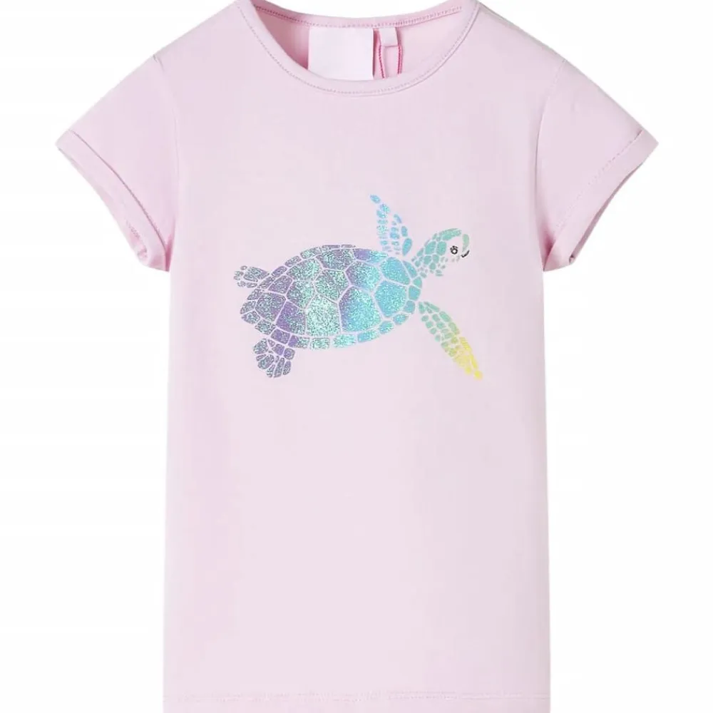 vidaXL Camiseta infantil color 92 Lila Discount