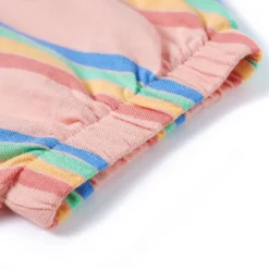 vidaXL Ropa Y Accesorios-Camiseta infantil color melocotón 128